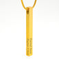 The Custom Vertical Bar Necklace