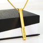 The Custom Vertical Bar Necklace