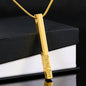 The Custom Vertical Bar Necklace