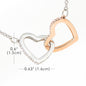 The Gorgeous Interlinked Necklace Gift For Daughter with MOM's Message | FOREVER