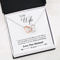 The Gorgeous Necklace Gift For Wife with Romantic Message | FIRST