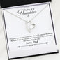 The Gorgeous Necklace Gift For Daughter with DAD's Message | SAFE