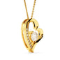 The Romantic Heart Necklace For Wife with Message | COMPLETE