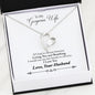 The Romantic Necklace Gift For Wife with Message | LAST BREATH