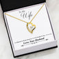 Premium Heart Necklace Gift To Wife By Husband | Broken Road