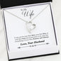 The Romantic Heart Necklace For Wife with Message | FIRST