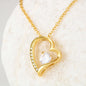 The Premium Forever Heart Necklace Gift To Daughter By Mom | Always