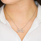 Premium Infinity Heart Necklace To Wife By Husband | Complete