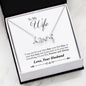 The Premium Scripted Love Necklace To Wife By Husband | FIRST