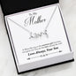 The Premium Scripted Love Necklace To Mom By Son | BEST