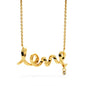 The Premium Scripted Love Necklace To Wife By Husband | FIRST