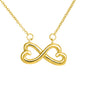 Premium Infinity Heart Necklace For Daughter By Mom | Always