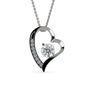 The Romantic Heart Necklace For Wife with Message | COMPLETE