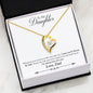 The Gorgeous Necklace Gift For Daughter with DAD's Message | SAFE